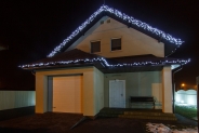 Иллюминация загородного дома Белогородка Иллюминация загородного дома Белогородка
