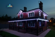 Контурная пиксельная подсветка дома, BRIGHTLED STARLIGHT 
