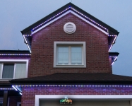 Контурная пиксельная подсветка дома, BRIGHTLED STARLIGHT 