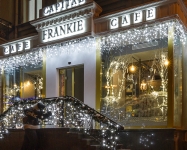 Иллюминация ресторана Frankie, Киев