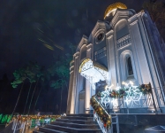 Иллюминация православного Храма