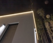 Контурне піксельне освітлення будинку Белгравія, BRIGHTLED STARLIGHT