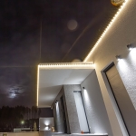 Контурная пиксельная подсветка дома Белгравия, BRIGHTLED STARLIGHT 