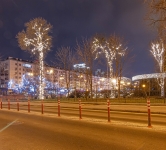 Иллюминация «Містечко зимових розваг», Палац Украина