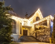 Гирлянда BRIGHTLED ICICLE 3x0,5м (Сталактит) LED FLASH тепло-белый