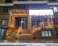 Праздничное оформление жилого комплекса «Петрівські Липки», Святопетровское