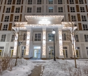 Новогоднее оформление ЖК «Оксфорд», Киев