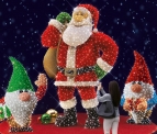 Рождественский Санта с мешком, 360см