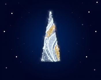Різдвяна ялинка Christmas pattern, 500 см