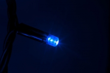 Гирлянда DELUX ICICLE 2x1м Flash  (Мерцающий Сталактит) LED синий