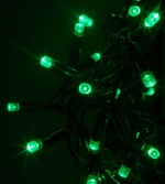 Гирлянда DELUX ICICLE 2x0,7м Flash  (Мерцающий Сталактит) LED зеленый