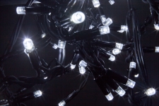 Гирлянда DELUX ICICLE 2x1м Flash  (Мерцающий Сталактит) LED белый