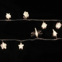 Гірлянда String Decor 5м (Нитка з декором) 50 LED біла, кабель - прозорий