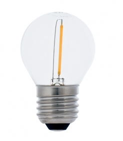 Светодиодная лампа Filament 1W G45 E27 (ретро лампа)