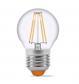 Светодиодная лампа Filament 4W G45 E27 (ретро лампа)