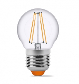 Світлодіодна лампа Filament 4W G45 E27 (ретро лампа)