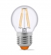 Светодиодная лампа Filament 4W G45 E27 (ретро лампа)