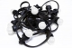 Гирлянда BRIGHTLED BELT LIGHT Е27, шаг ламп - 40см, кабель - чёрный