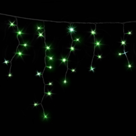 Гірлянда DELUX ICICLE 2x1м Flash (Мерехтливий Сталактит) LED зелений