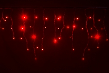 Гирлянда BRIGHTLED ICICLE 3x0,5м (Сталактит) LED красный