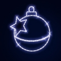 Гирлянда Мотив Сhristmas Ball & Star