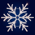 Гірлянда Мотив Snowflack Quartz, тепло-біла 100*100см