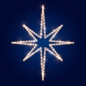 Гірлянда Мотив Polaris, тепло-біла 70*60см