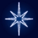 Гірлянда Мотив Polaris, біла 70*60см