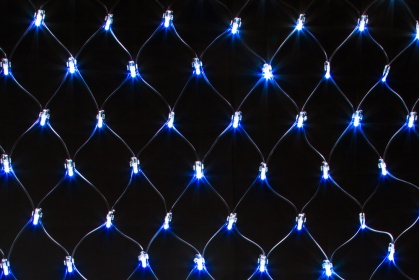 Гірлянда BRIGHTLED NET 2,5x1,2м (Сітка) LED синій