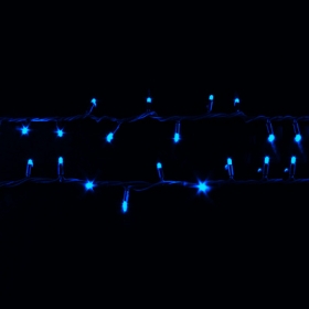 Гирлянда String ECONOM 10м (Нить) 100 LED синий