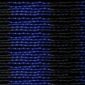 Гірлянда Waterfall 3м 10 сегментів (Водоспад) 640 LED синя, кабель - прозорий