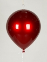 Воздушный шар пластиковый 28 см, красный перламутр