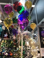 Воздушный шар пластиковый 20 см, фиолетовый