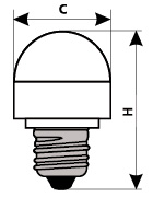 Схема світлодіодна лампа 21LED